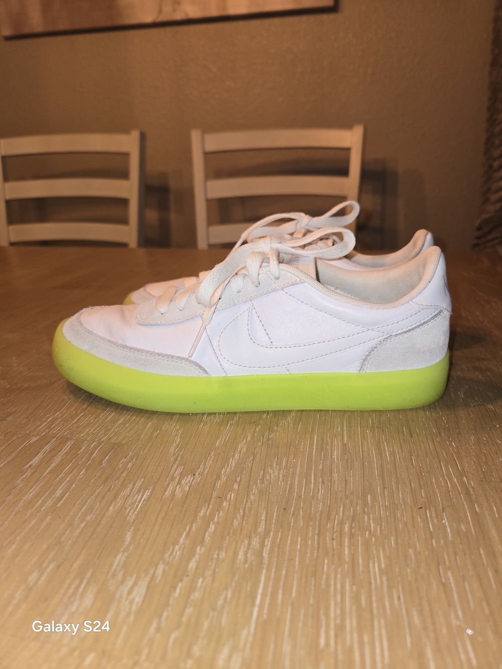 Nike Women's 8 Killshot 2 White Volt Sneakers